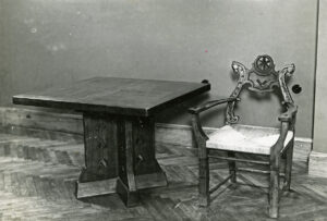 Furniture in the Eesti Pank director's office