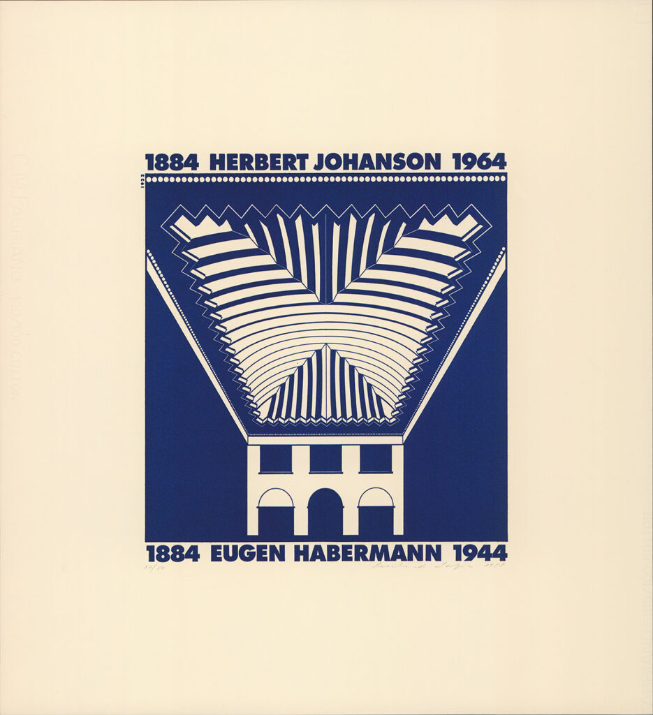 Herbert Johanson, Eugen Habermann. Riigikogu (1920–1922)