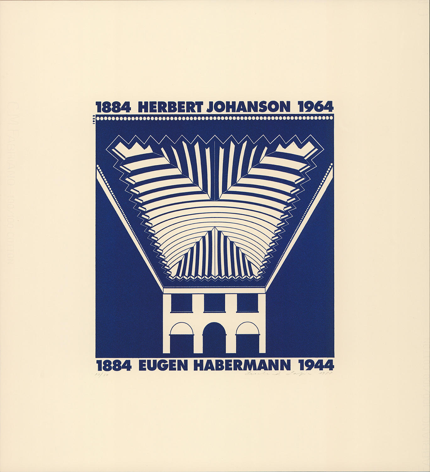 Herbert Johanson, Eugen Habermann. Riigikoguhoone (1920–1922)