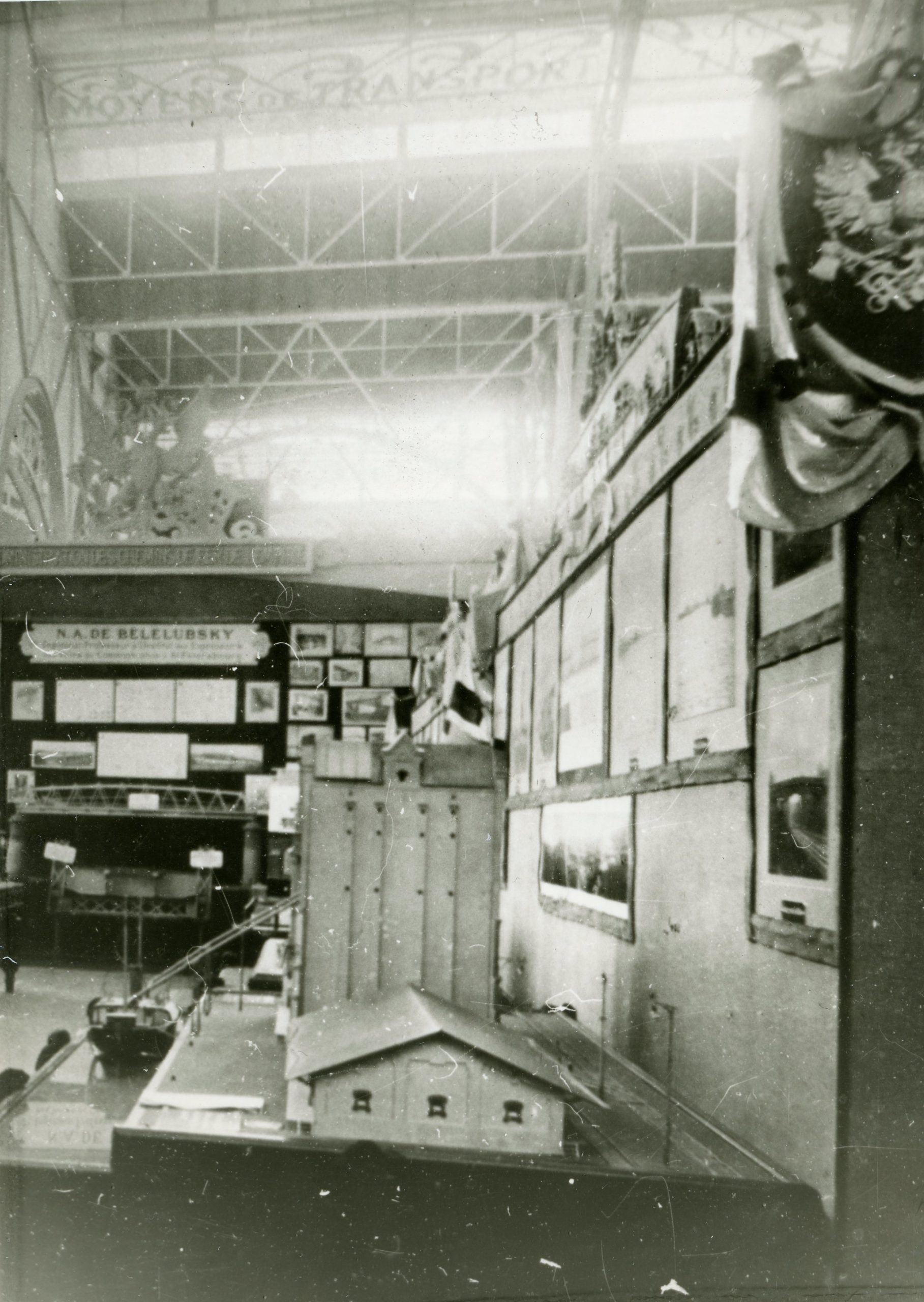 Model exhibited at the Paris Exposition Universelle, 1900