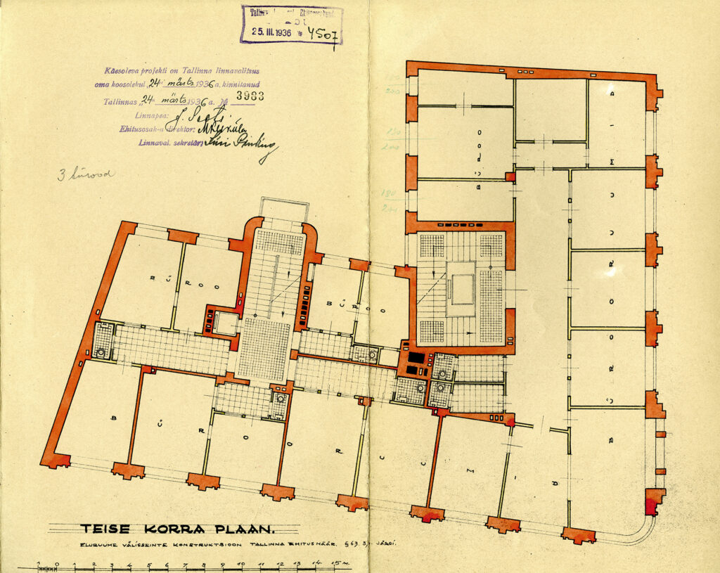 Second floor plan