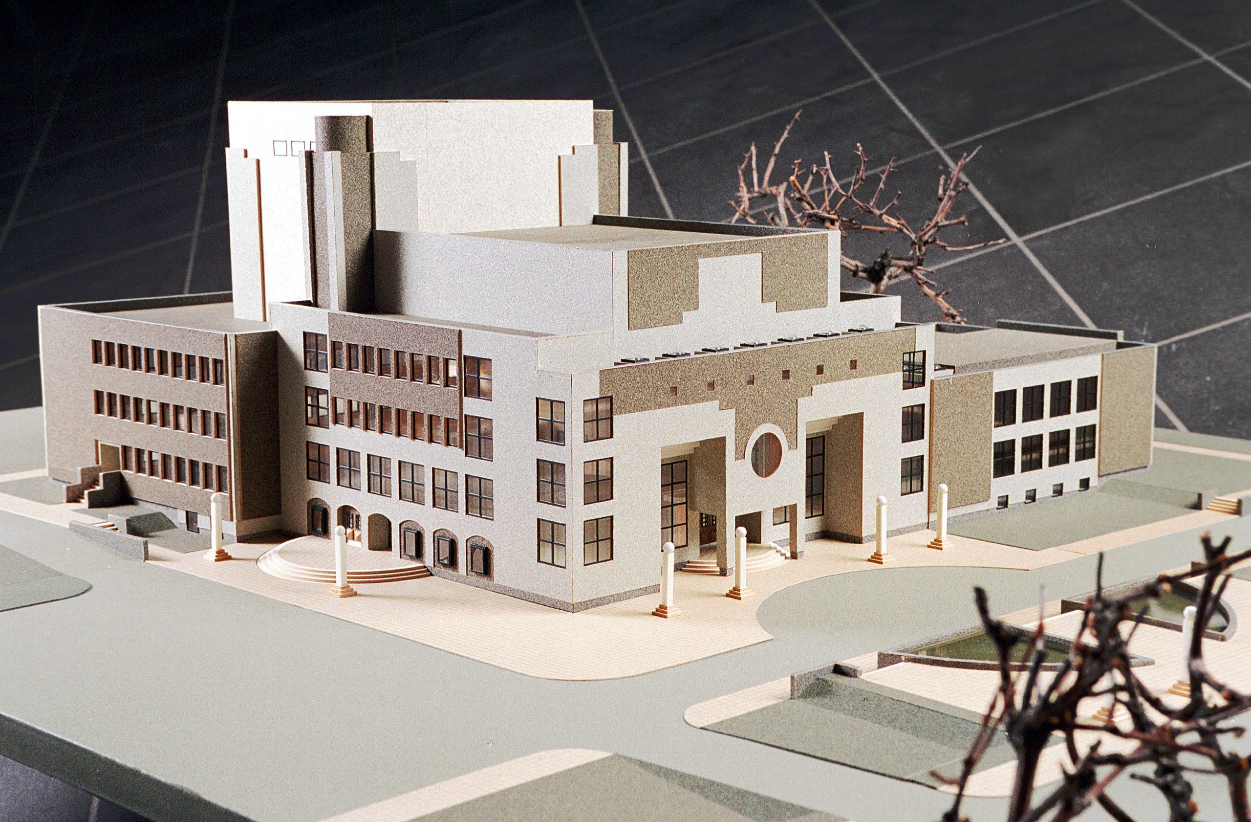 Model of the Paide Cultural Centre