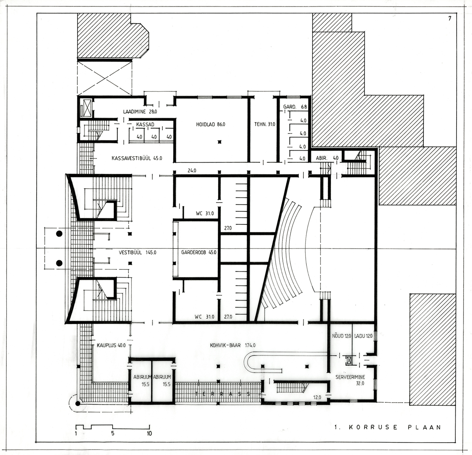 Esimese korruse plaan
